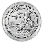 2021 Tuskegee Qtr - Philadelphia - Platinum in Capsule