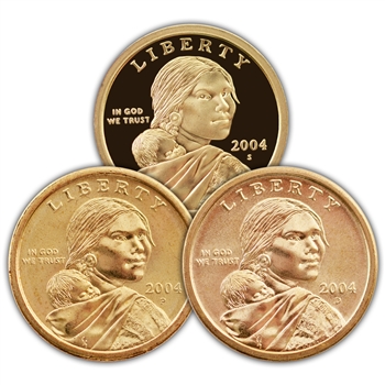 2004 Sacagawea Dollar - PDS - Capsules