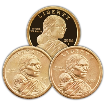 2006 Sacagawea Dollar - PDS - Capsules
