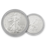 2022 Silver Eagle - Uncirculated with Display Pouch