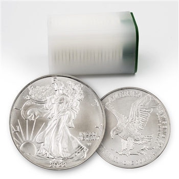 2022 Silver Eagle - Roll of 20 - Uncirculated