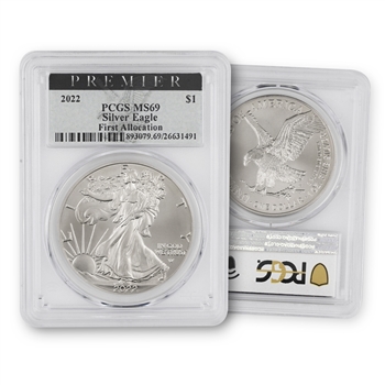 2022 Silver Eagle - 1st Allocation - Premier - PCGS 69