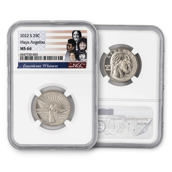 2022 Maya Angelou Quarter - San Francisco - NGC 66