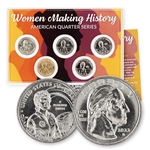 2022 Women Making History 5pc Set (P/D/S/G/Plat) - #2 Sally Ride