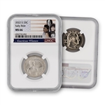 2022 Sally Ride Quarter - San Francisco Mint - NGC 66