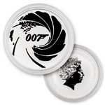 2022 Tuvalu  - James Bond 007 - 1oz Silver - Diamonds