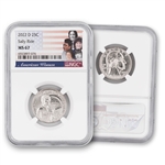 2022 Sally Ride Quarter - Denver Mint - NGC 67