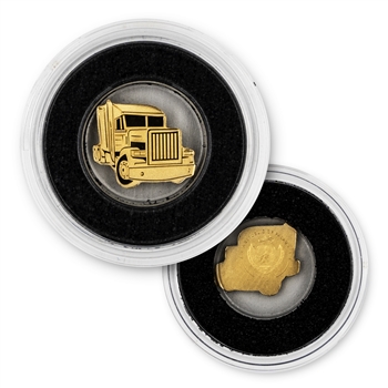 2022 Palau-Golden Truck 1/2 Gram Gold-Proof