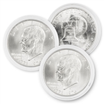 The Last Silver Ike-1976 Bicentennial Uncirculated-3 Pack