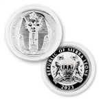 2023 SL King Tut 1oz Silver-Reverse Frosted-Uncirculated