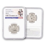 2022 Anna May Wong Quarter-San Francisco-NGC 67