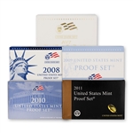 1st 5 Presidential Dollar Proof Set-2007 to 2011