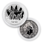2022 Great Britain 1oz Silver-Rolling Stones-Uncirculated