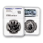 2022 Great Britain 1oz Silver-Rolling Stones-NGCX 10