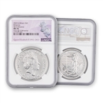 2023 Britannia 1oz Silver Queen-Change of the Guard NGC 70