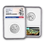 2023 Bessie Coleman Quarter - Denver Mint - NGC 66