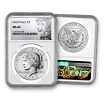2023 Peace Silver Dollar-Philadelphia-NGC 69