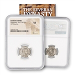 Roman Silver Denarius-Elagabalus-NGC VF