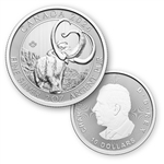 2024 Canadian 2 oz Silver-Woolly Mammoth-$10