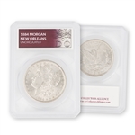 1884 Morgan Silver Dollar-New Orleans Mint-Uncirculated-Defender