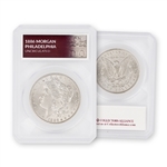 1886 Morgan Silver Dollar-Philadelphia Mint-Uncirculated-Defender