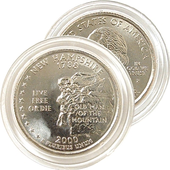 2000 New Hampshire Uncirculated Quarter - P Mint
