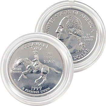 1999 Delaware Platinum Quarter - Denver Mint