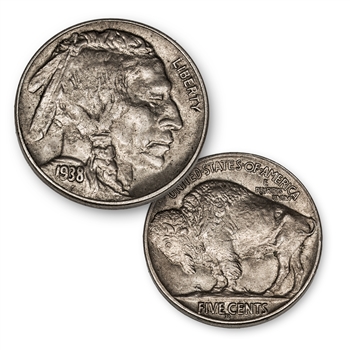1938 Buffalo Nickel-Denver-Uncirculated