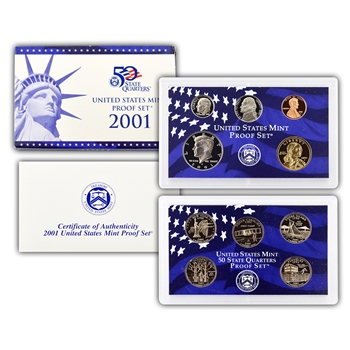 2001 Modern Issue Proof Set