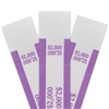 Violet $2000 Self Sealing Currency Straps (20,000/case)