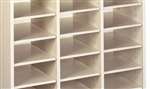 Tennsco 5-Pack of Legal Sized Literature Sorter Shelves