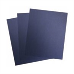Linen Navy Blue 8-1/2" X 11" Square Corners (100 Sets)