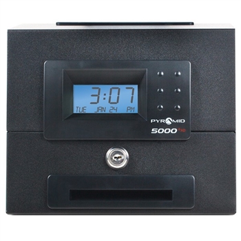 Pyramid 5000HD Heavy Duty Auto-Totaling Time Clock