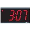 Pyramid 4", 4-Digit Digital LED Clock