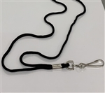 38" Lanyard Round Neck Cord w/ Swivel Hook