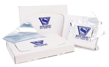 PVC Shrink Bags 12" X 16" 80 Gauge (500/Box)