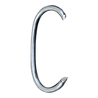 Stainless Steel Sharp Point Hog-Ring, accessory for removable isolation blanket for valves.