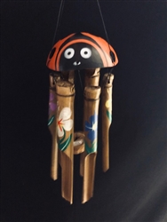 Lady Bug Bamboo Chime 30 cm