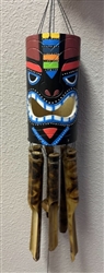 Tiki Face Bamboo Chime