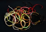 Adjustable Beaded Bracelet Assorted Colors