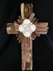 Driftwood Cross With Shells