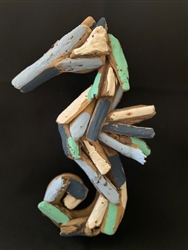 Driftwood Seahorse  12"