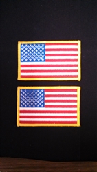 U.S. Flag Patch 2X3 inch