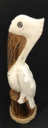 Wood Pelican 12 inch