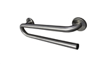 Grab Bar with Towel Bar - 24Inch