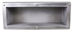 Exposed Mount Recessed Security Shelf