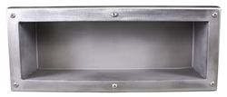 Exposed Mount Recessed Security Shelf