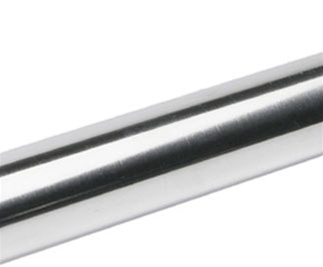 1 1/4" O.D. Stainless Steel Shower Rod, 60" Length, Bright Stainless Finish - Wall/Gauge: .035/20