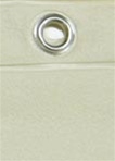 Beige Shower Curtain - 10 Gauge Heavy Pebble Finish