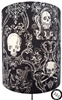 Baroque Gothic Skulls in black